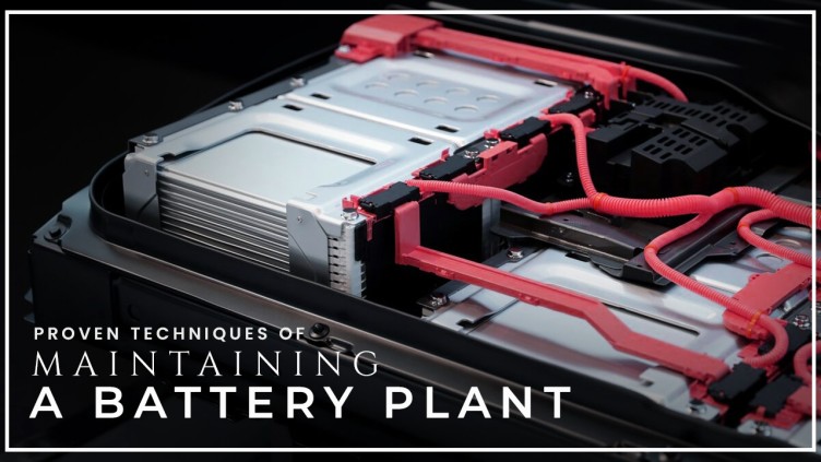 Maintaining a battery plant