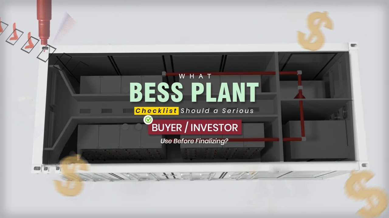 BESS due diligence checklist