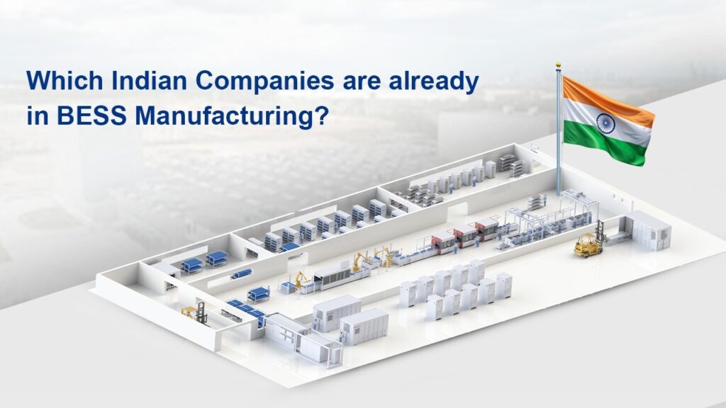 BESS Manufacturing Companies in India