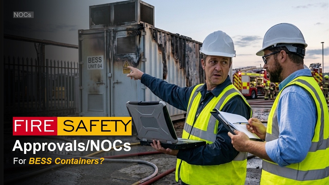 BESS Fire Safety Approvals India