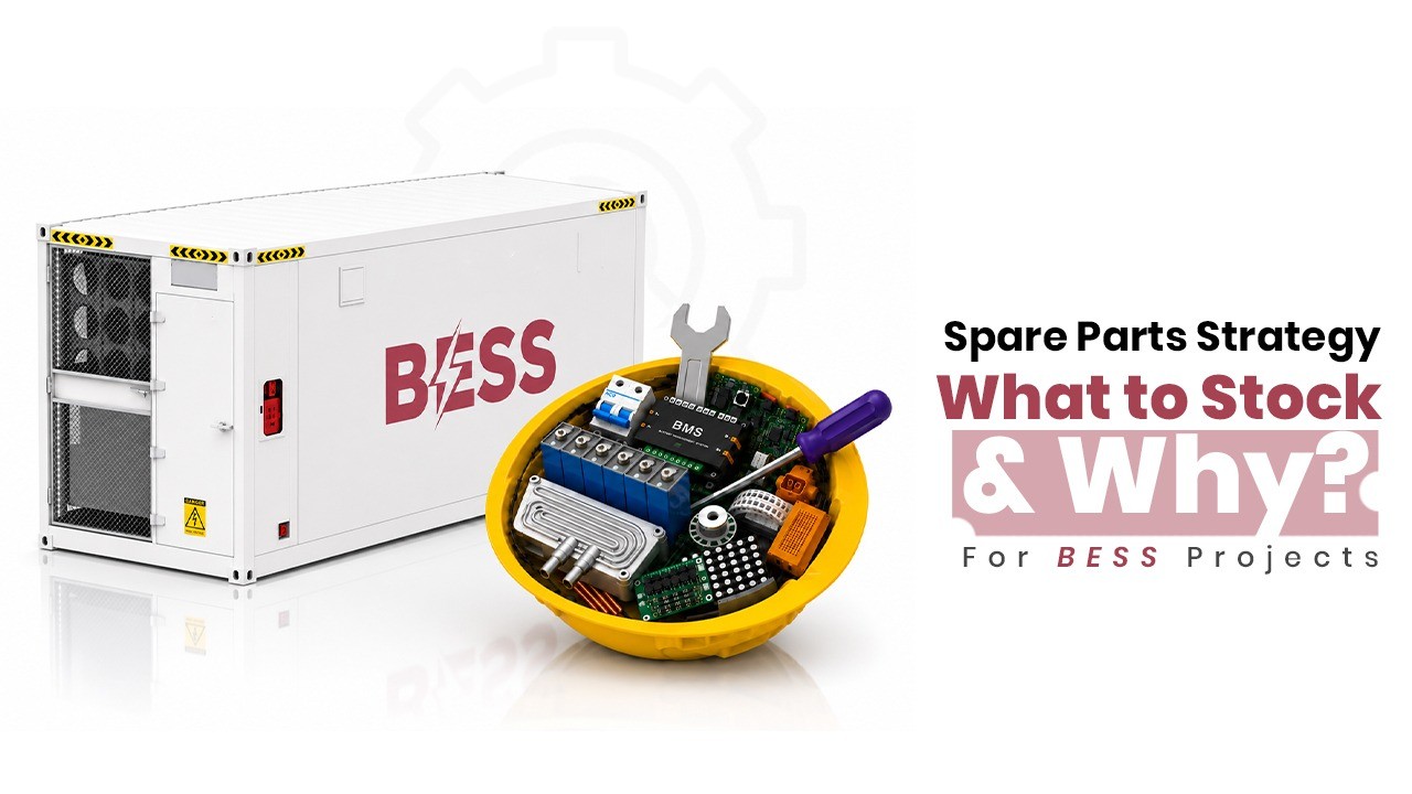BESS spare parts strategy