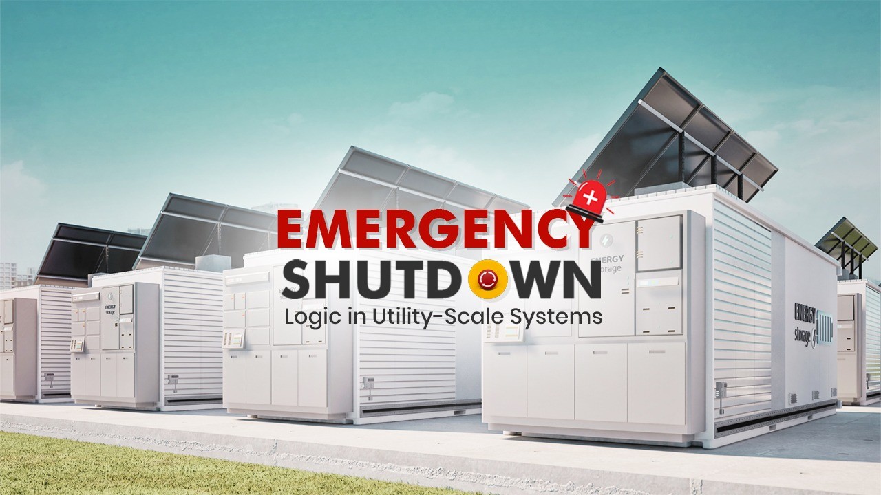 Emergency Shutdown Logic in BESS